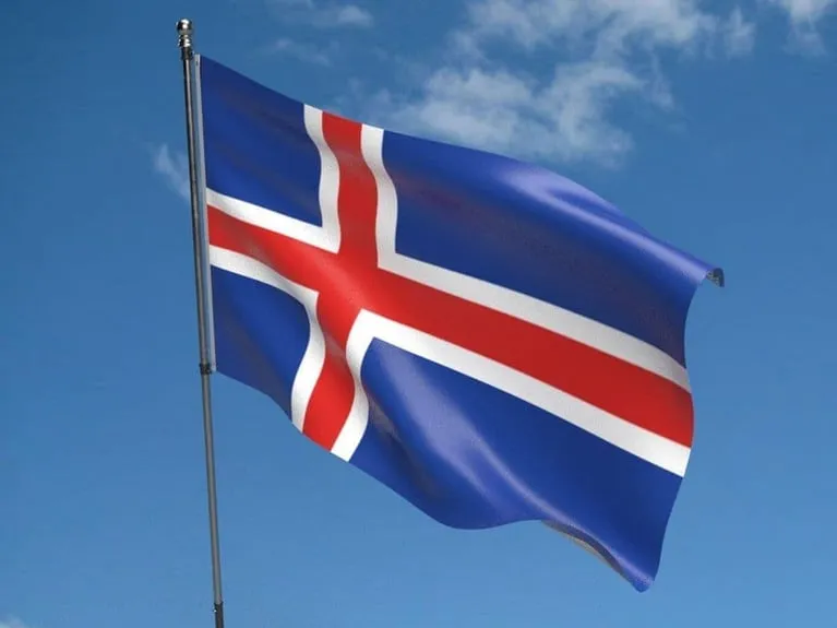 Iceland Flag