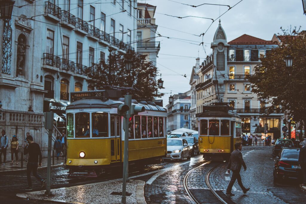 Trams in Portugal